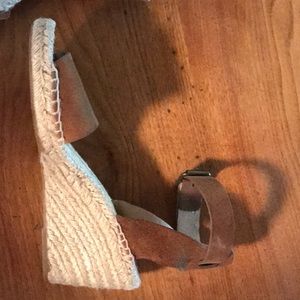 J. Crew Shoes - J. Crew Suede Wedge Sandals J. Crew Shoes - J. Crew Suede Wedge Sandals